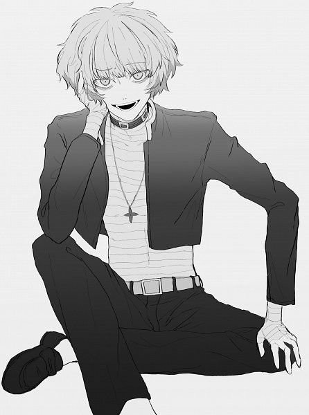 Ранмару Кагеяма белоглазый