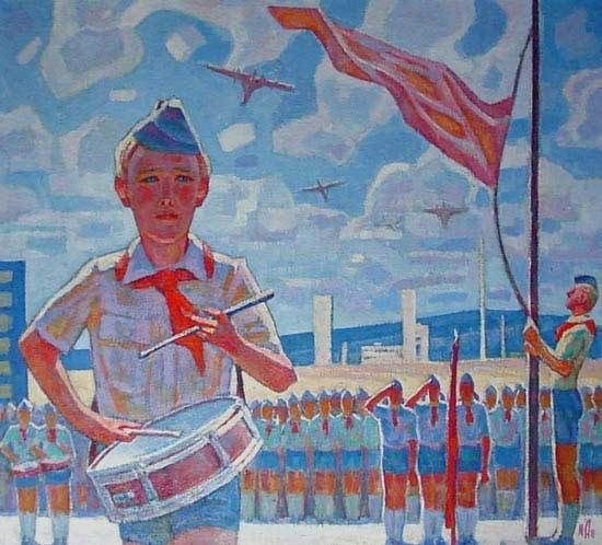 Пионеры барабанщики СССР