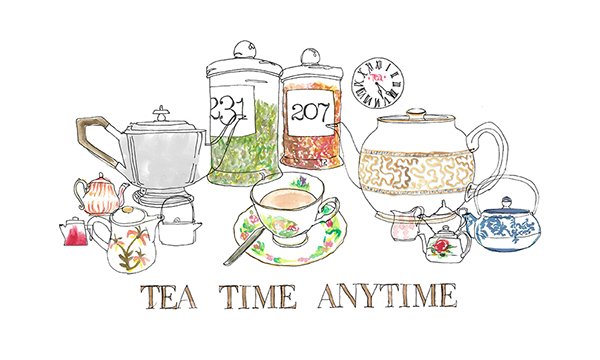 Tea time рисунок