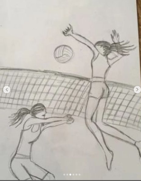 Рисунок на спортивную тему легкий