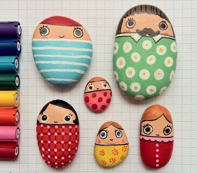 Легкие на камнях для детей