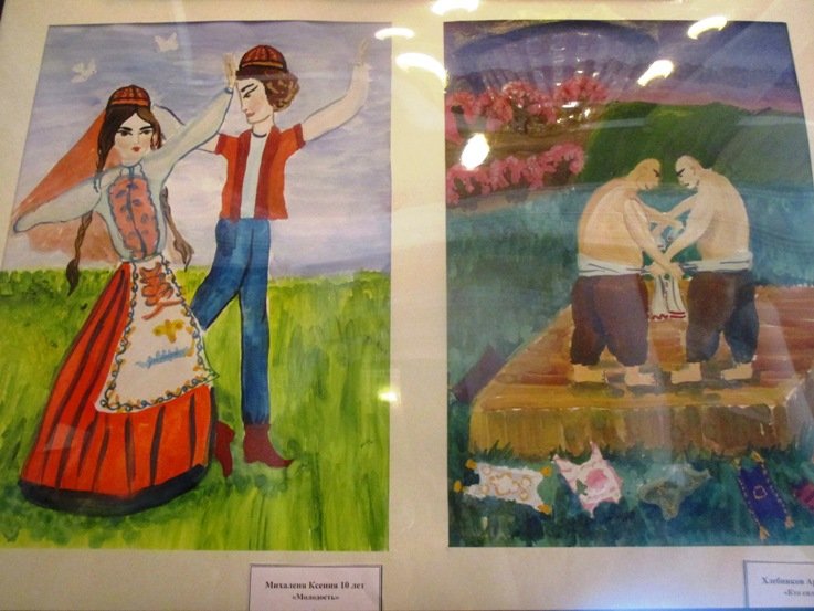 Сабантуй рисунки детей