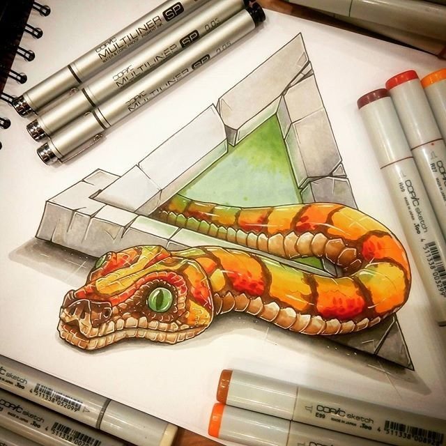 3д рисунки