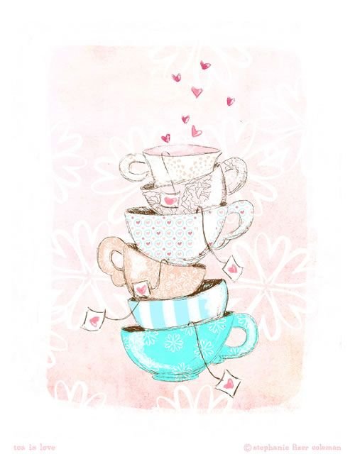 Love мыло Tea Art
