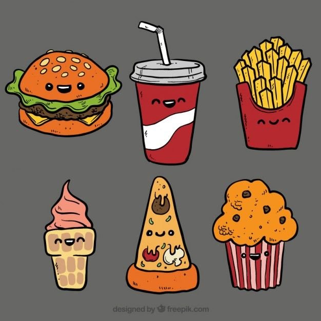 Рисунки еды