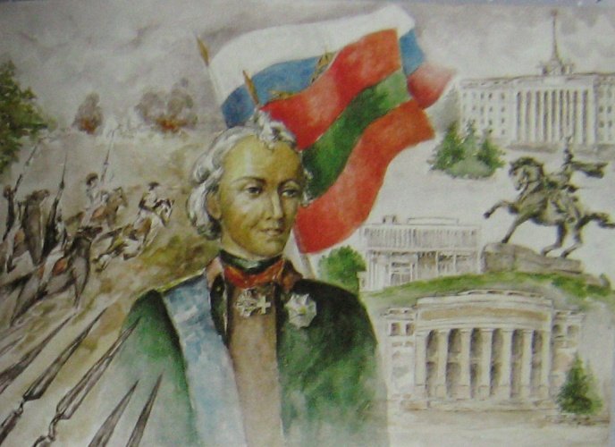 Детские рисунки Суворова