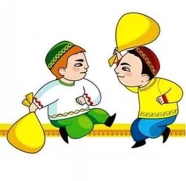 Рисунок на тему Сабантуй