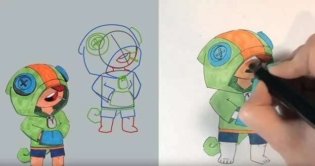 Рисунки для срисовки Браво старс