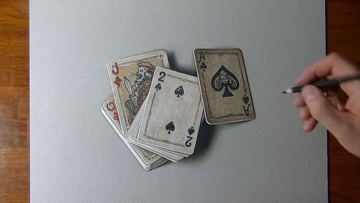 Колода карт рисунок