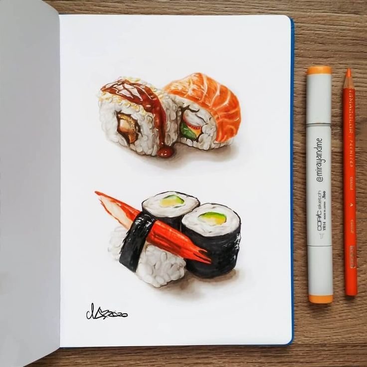 Суши для рисования