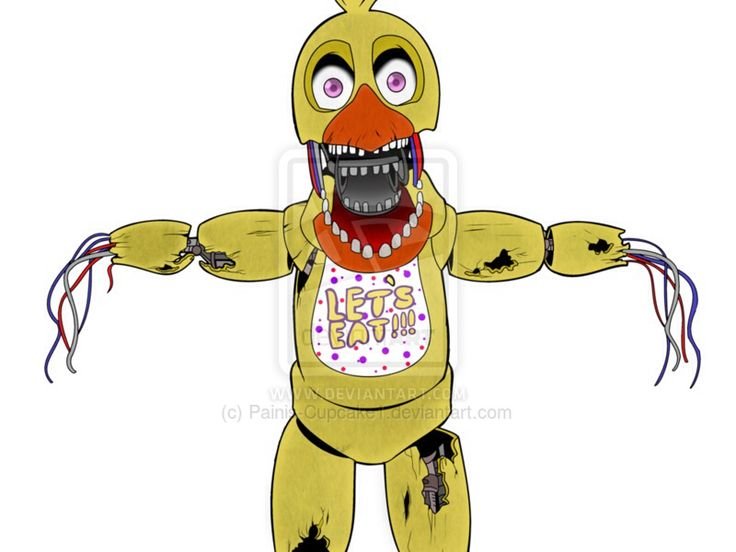 Олд чика из ФНАФ 2