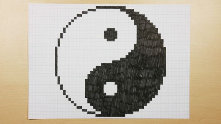 Рисунки из пикселей