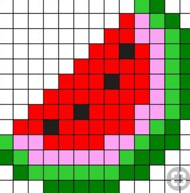 Рисунки по клеточкам лёгкие