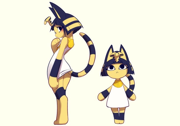 Анимал Кроссинг Ankha