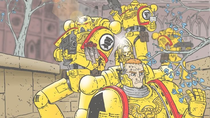 Имперские кулаки Warhammer 40000