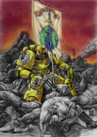 Warhammer 40k имперские кулаки