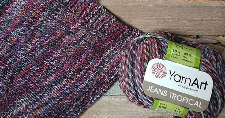 Пряжа YARNART Jeans Tropical