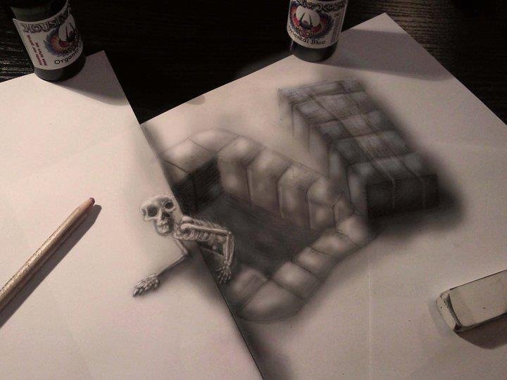 Объемные рисунки
