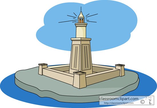 Александрийский маяк легкие