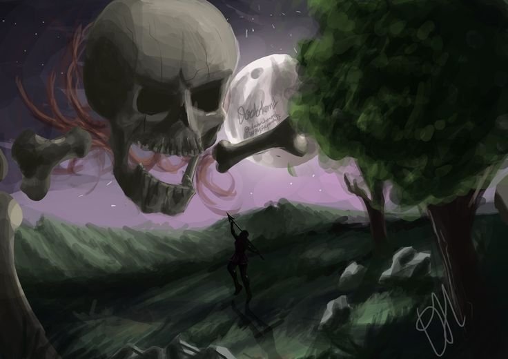 Terraria босс Скелетрон