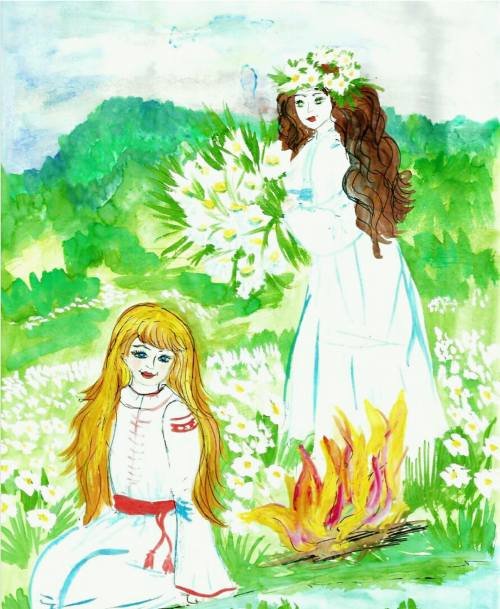 Праздник Ивана Купала рисунки