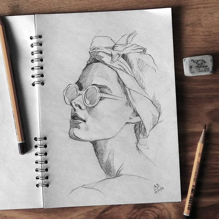 Необычные рисунки карандашом