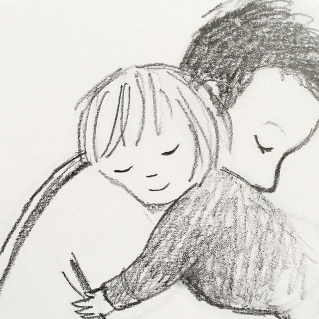 Отец милые рисунки