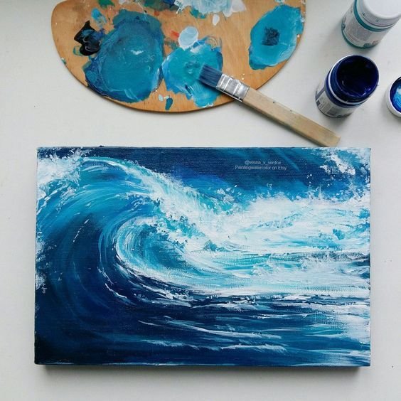 Рисунки акрилом
