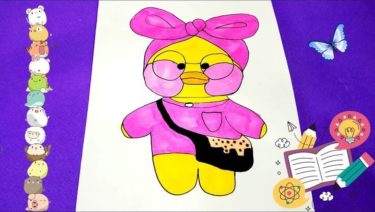 Бумажная утка лалафанфан