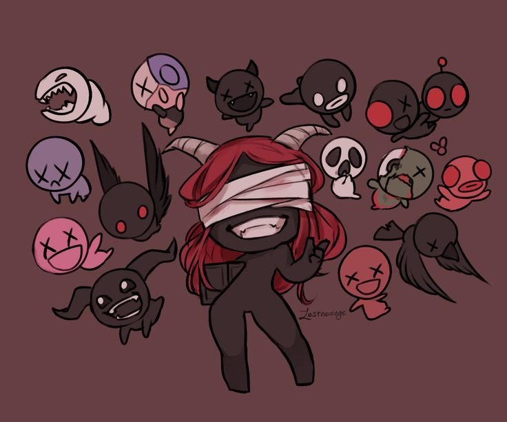 The Binding of Isaac персонажи
