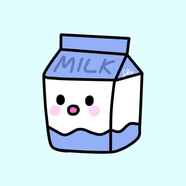 Рисунки для срисовки молоко