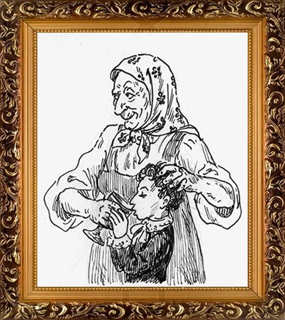Арина Родионовна няня Пушкина раскраска