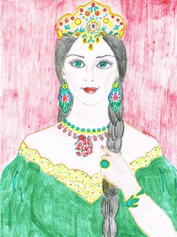 Нарисова хозяйка медной горы