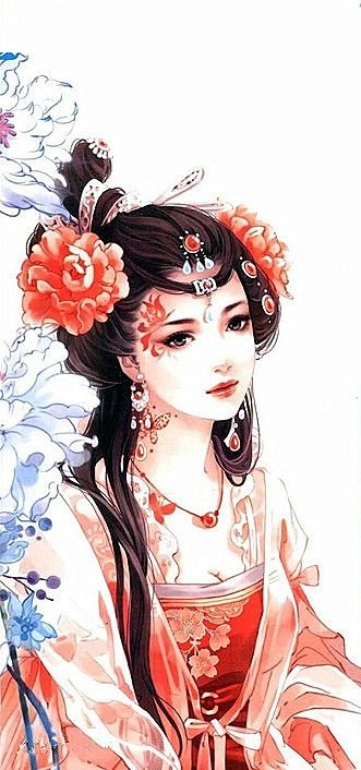 Красивая китайская девушка