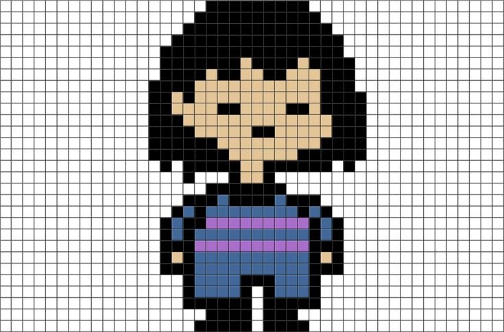 Фриск Pixel Art