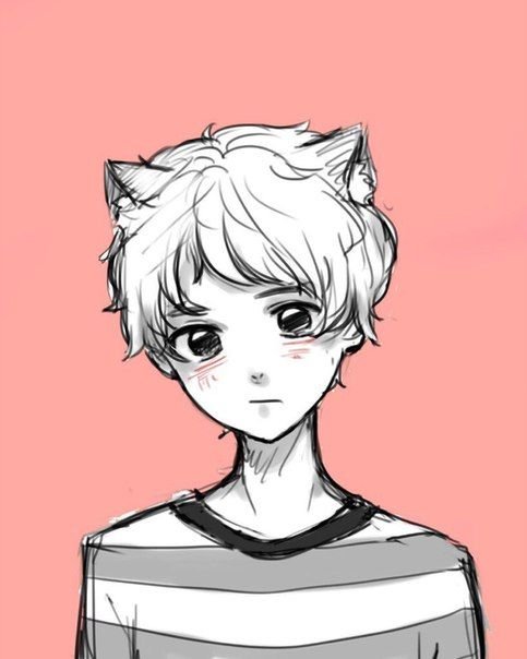 Рисунки аниме мальчики