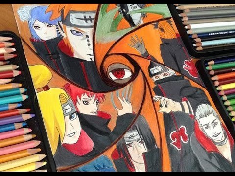 Рисунки Наруто все герои Акацуки