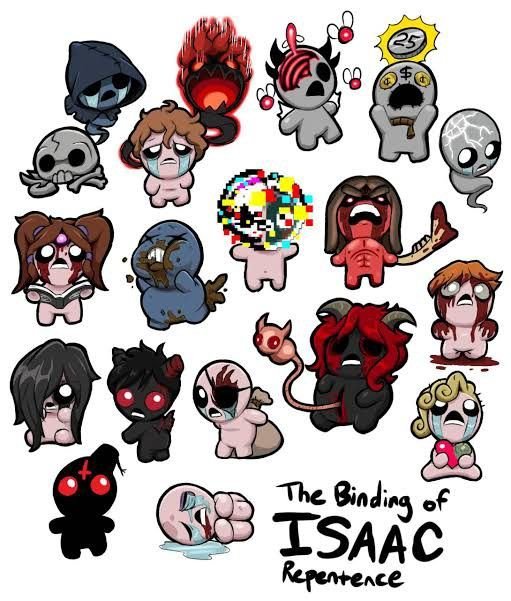 The Binding of Isaac Afterbirth+ персонажи