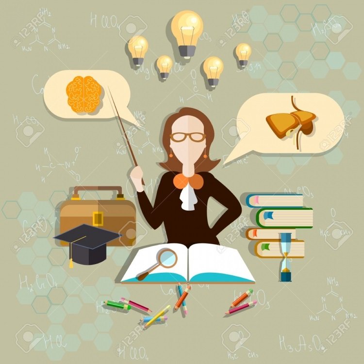 Преподаватель иллюстрация