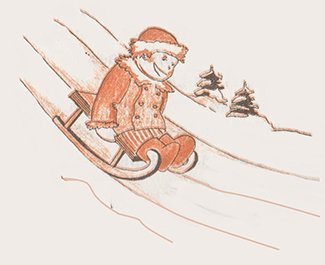 Рисунок к произведению Ивана Захаровича Сурикова детство