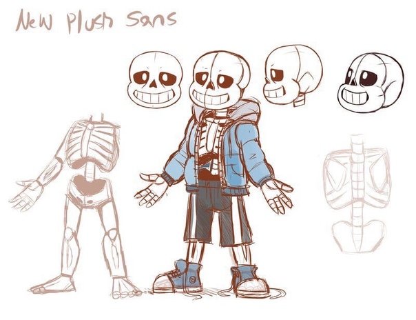 Анатомия Санса из Undertale