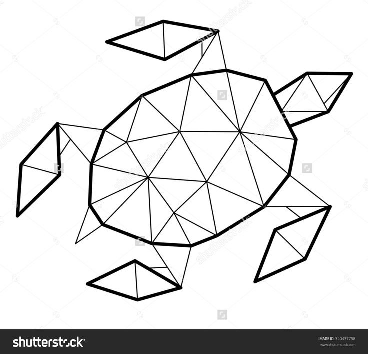 Рисунок из геометрических фигур