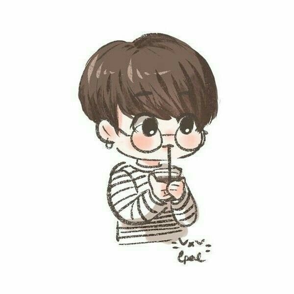 BTS арт Чиби