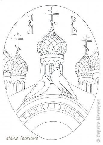 Храм раскраска для детей