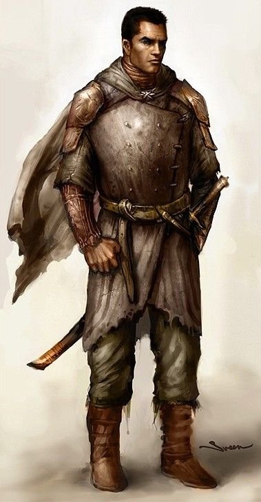 Редгард воин