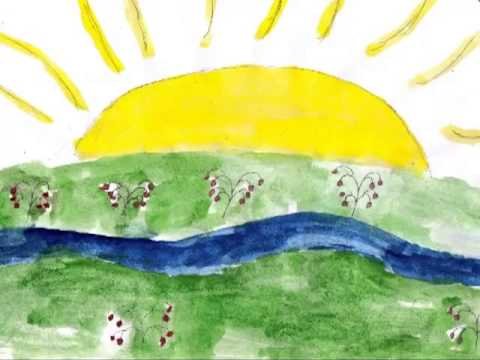 Рисунок Грига пер Гюнт утро