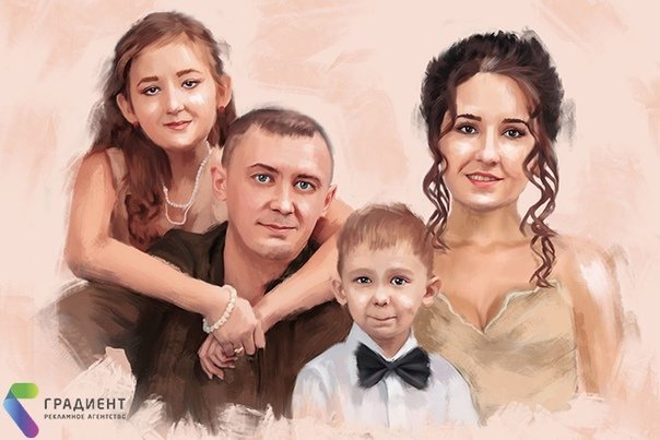 Анна Холодкова семейный портрет