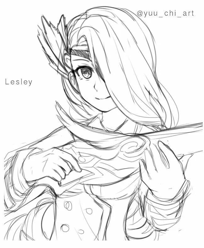 Лесли mobile Legends аниме