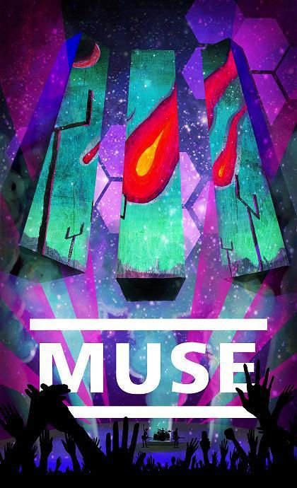 Группа Muse Постер