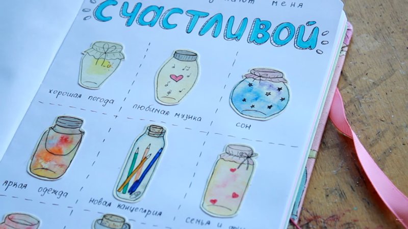 Легкие рисунки для скетчбука